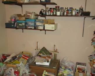 upstairs FABRIC and KITS