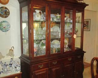 dining room / full of dishes and glass