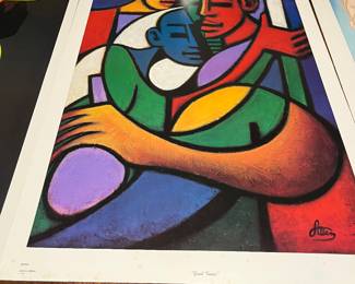 Signed large print