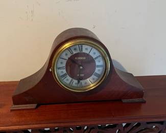 Antique cherry wood clock