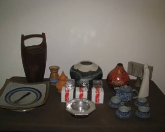 Pottery items