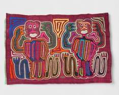 Mola Abstract Textile