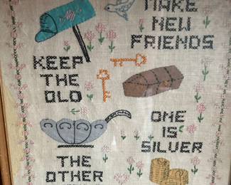 Girl Scout cross stitch