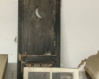 outhouse door?