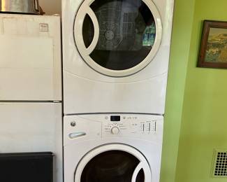 GE washer and dryer