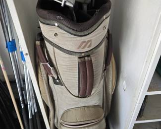 Golf Bags & Golf Clubs (Different size clubs available)
