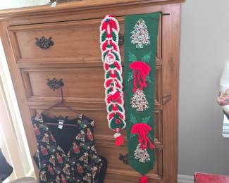 Chest of Drawers, Wood Jewelry Box, Christmas Items