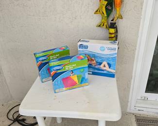 PVC Table (2 Available) Pool Floats