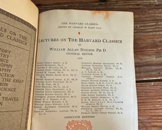 #14 - $125 - The Harvard classic books 50 volumes