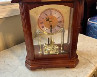 #82 - $40 - Bulova Nordale clock B1848
