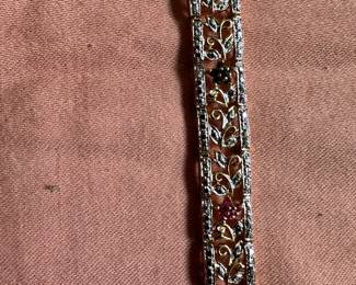 #92 - $50 - 925 Sterling bracelet size 7.5