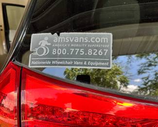 ##84 - 2011 Toyota Sienna BraunAbility van 39,777 miles. Silent bids only, bids close Monday June 9th at Noon.