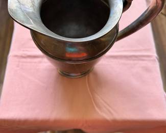 #38 - $465 - Sterling water pitcher 20.3 oz