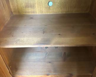 #5 - $230 - Knotty pine Armoire 71tx36.5wx23d