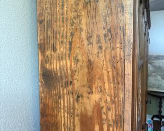 #9 - $600 - Glass front 3 door book shelf 70.5tx89.5wx12