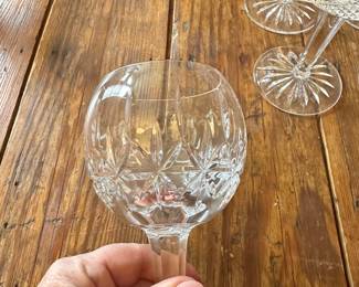 #70 - $168 - Waterford Balloon glasses 3 patterns