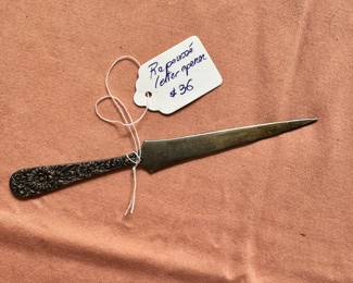 #39A - $36 - sterling letter opener