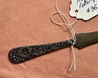 #39A - $36 - sterling letter opener