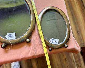 #28 - $70 - Large Sterling framed Mirror
#29 - $48 - Sterling framed Mirror