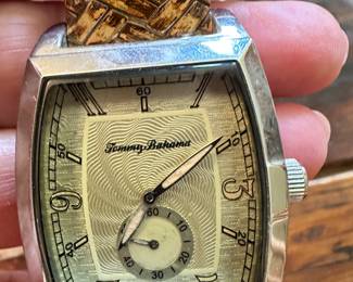 #85 - $75 - Tommy Bahaman men's, Swiss movement watch TB1147U54