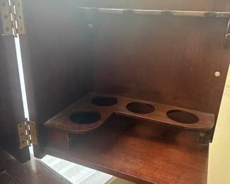 #11 - $400 - Antique wood bar 49.5tx28wx16.5