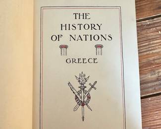 #15 - $176 - History of the nations 1906, 23 volumes