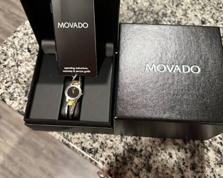 #98 - $200 - Movado Amorosa female watch with extra links