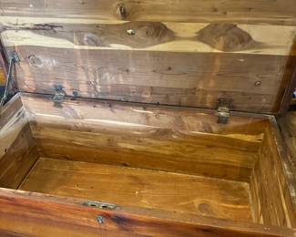#58 - $80 - Cedar trunk 16tx33.5wx16.5d