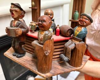 #50A - $100 - Anri Italy wooden bar set