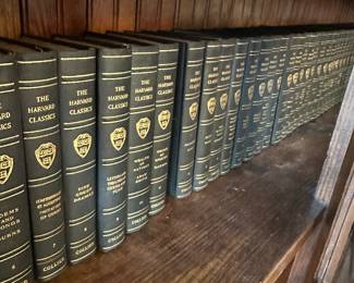 #14 - $125 - The Harvard classic books 50 volumes
