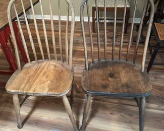 spindle back chairs
