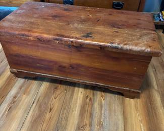 #58 - $80 - Cedar trunk 16tx33.5wx16.5d