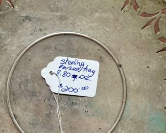 #35 - $200 - Sterling raised tray 8.80 oz