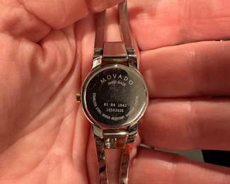 #98 - $200 - Movado Amorosa female watch with extra links