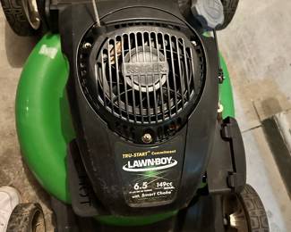 #106 - $240 - Lawn boy lawn push lawn mower 6.5FT-LBS gross torque 149cc powered by Kohler with smart choke