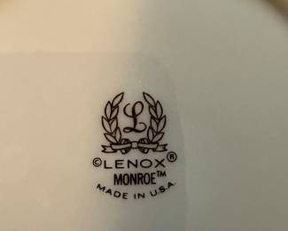 #69 - $200 - Lenox Monroe China set 49 pieces