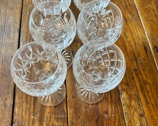 #70 - $168 - Waterford Balloon glasses 3 patterns