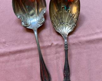 #26 - $100 - 2 - Sterling spoons 4.4 oz