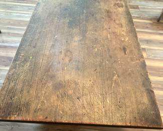 #51 - $325 - Rustic wooden table 29tx58wx27.5d