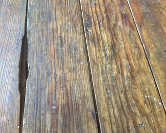#13 - $1,000 - Antique walnut table with 10 chairs table - 27.5tx30.5w96L chairs 24tx16.6wx15d