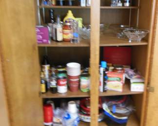 cupboard full