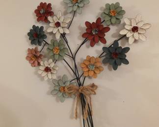 metal flower bouquet