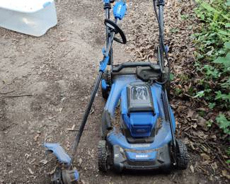 Kolbolt battery lawnmower and weed eaters/ battery 