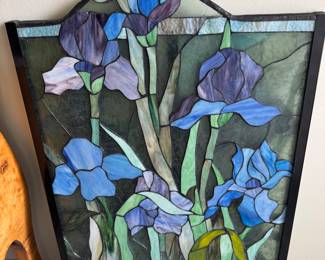Stained Glass Fire Screen