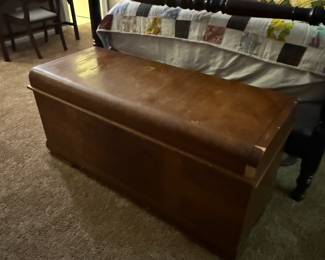 Antique cedar chest /$125