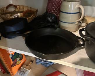 Lodge cast iron pans