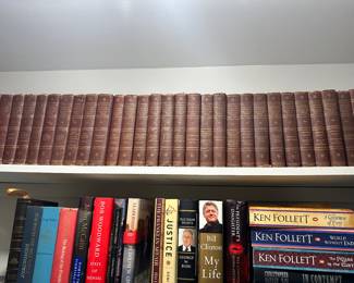 Harvard classics book set