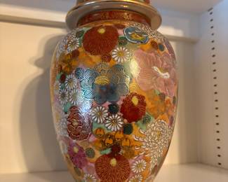 Satsuma style vase/jar