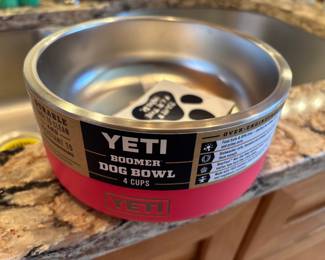 Yeti dog bowl