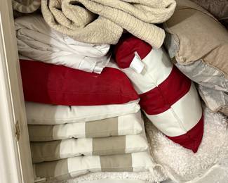 Linens and pillows